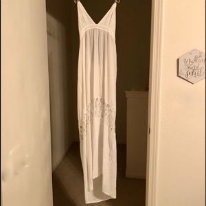 White Lace Maxi Dress